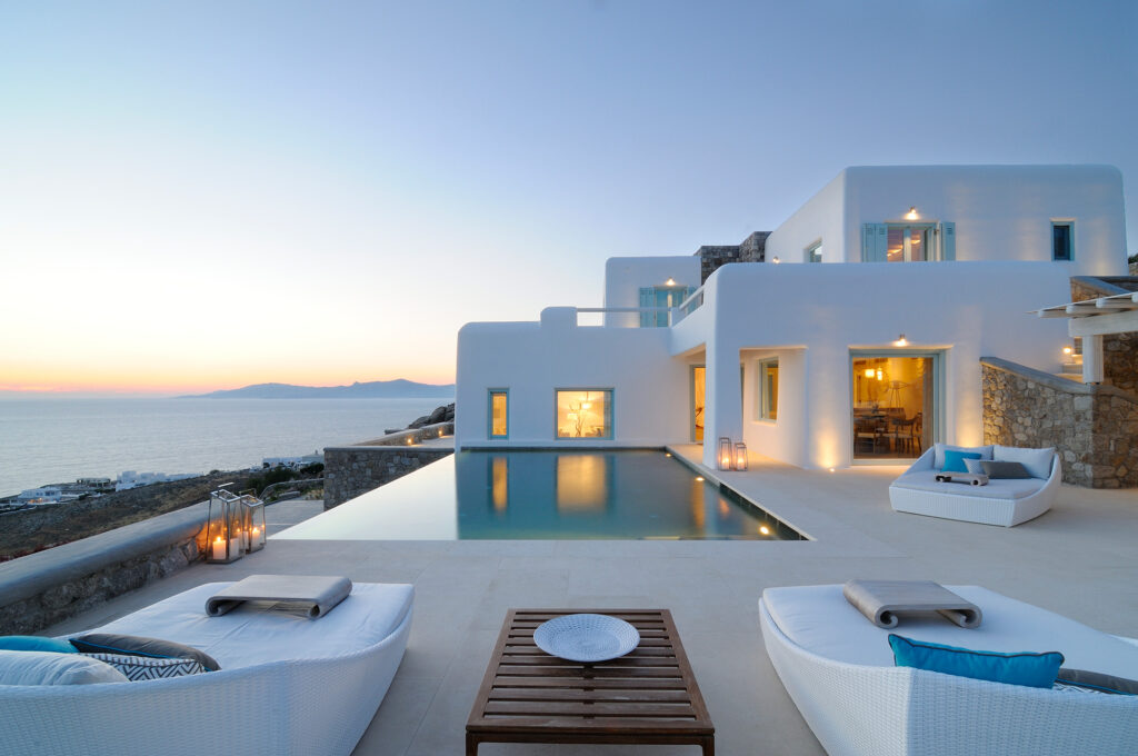 Buying property in Greece – modern Mediterranean home
