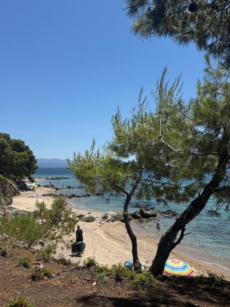 Building plot near Ormylia in Halkidiki purchased for a future house