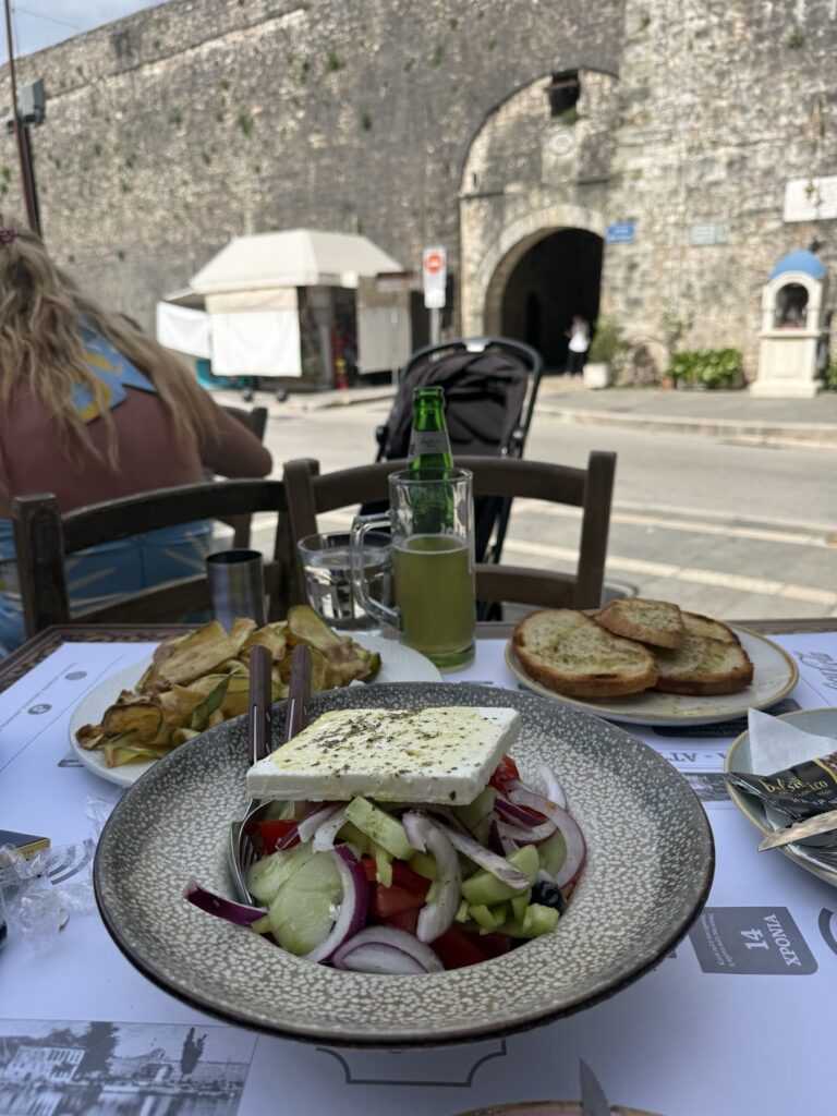Dinner at Balsamico in Ioannina, Greece
